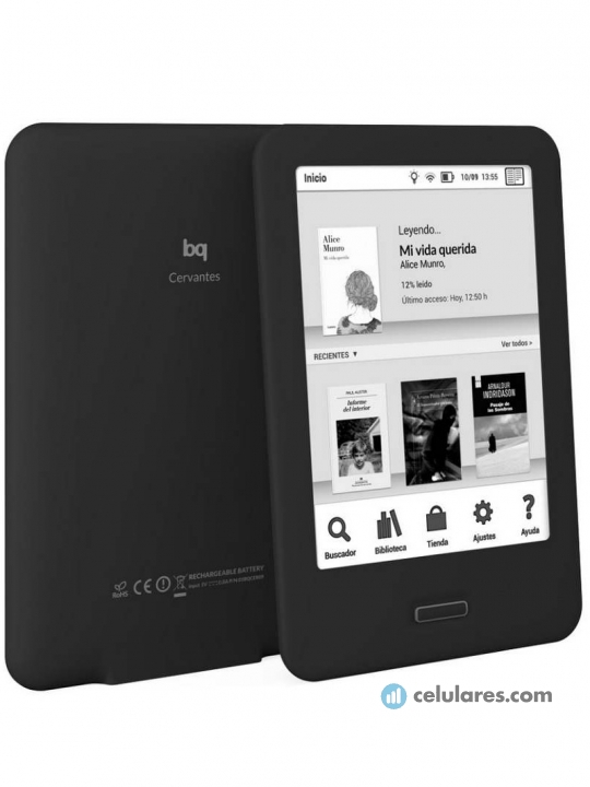 Imagen 3 Tablet bq Cervantes 4G E-Reader 