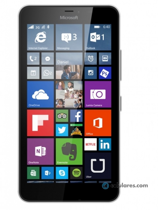 Lumia 640 XL fotografía a México