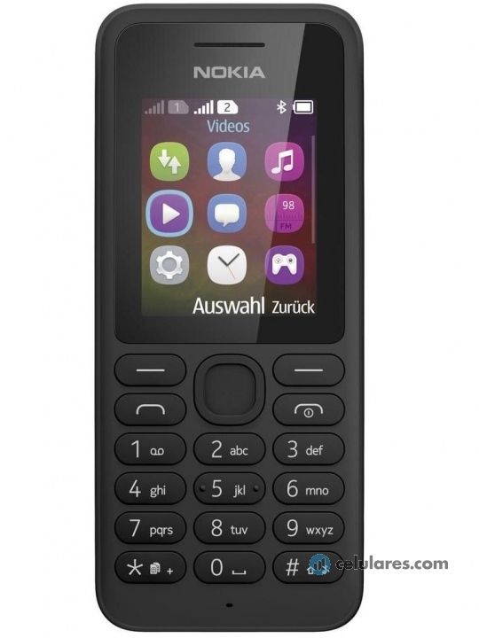 Teléfono de botón Básico-Negro-Estado De Funcionamiento-Desbloqueado Nokia 130 2G D.S 